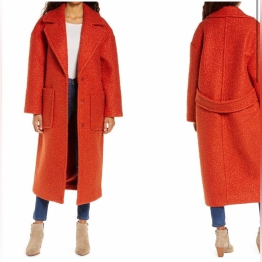 UGG Women's Vibrant Orange Trench Coat